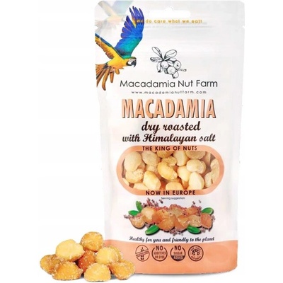 Nut Farm ORECHY MAKADAMIA S HIMALÁJSKOU SOĽOU PRAŽENÉ 150 g Macadamia