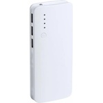 Cool Мобилна батерия Kaprin, с 3 USB порта, 10 000 mAh, бяла