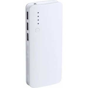 Cool Мобилна батерия Kaprin, с 3 USB порта, 10 000 mAh, бяла