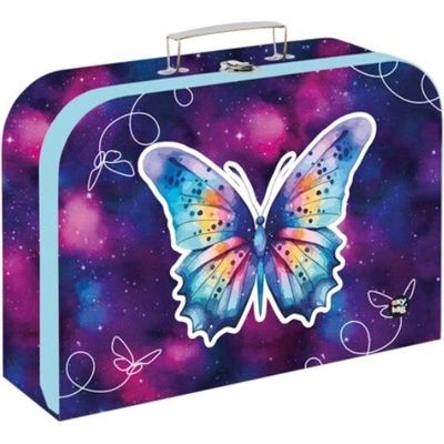 Oxybag Kufrík na výtvarnú Motýľ 34 cm