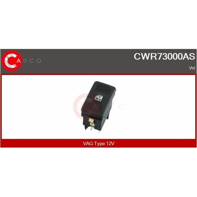 Spínač elektrického otvárania okien CASCO Brand New HQ CWR73000AS
