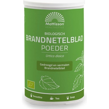 Mattisson Healthstyle Коприва (лист), БИО 200 g прах | Mattisson Healthstyle (MT2061)