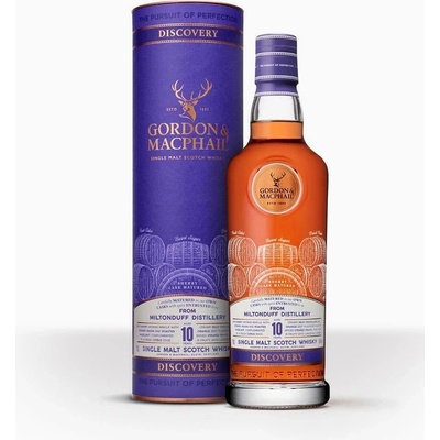 Gordon & MacPhail Discovery Range Miltonduff 10y 43% 0,7 l (Tuba)