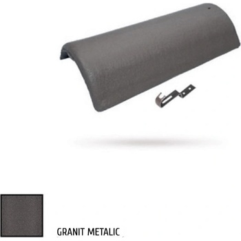 BMI Bramac Classic Protector Plus hřebenáč s příchytkou granit metalic