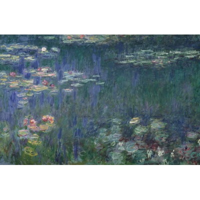 Plakát, Obraz - Lekníny, Monet, Claude, 40 × 26.7 cm