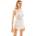 Anais Apparel Дантелен комплект от 2 части Anais Ariana бял