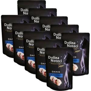 Dolina Noteci Premium Cat Junior Dish с треска и сардина 10 x 85 г