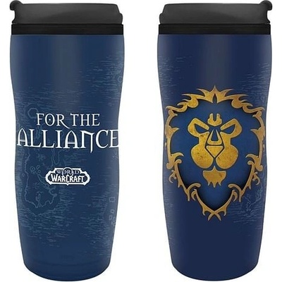 ABYstyle Hrnček na cestovanie World of Warcraft Aliancia 355ml