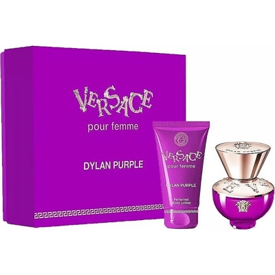 Versace Dylan Purple parfumovaná voda 30 ml + telové mlieko 50 ml darčeková sada
