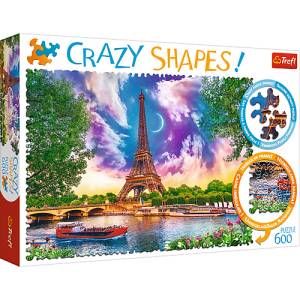 Trefl Puzzle 600 Crazy Shapes - Париж (11115)