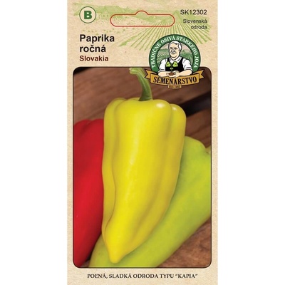 Semenárstvo Paprika ročná Slovakia 0,7g