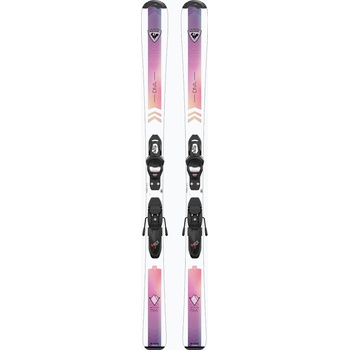 Rossignol Детски пистови ски Rossignol Diva Jr 100-140 + автомати Kid 4 GW