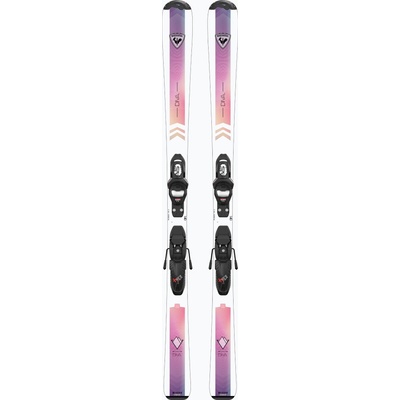 Rossignol Детски пистови ски Rossignol Diva Jr 100-140 + автомати Kid 4 GW