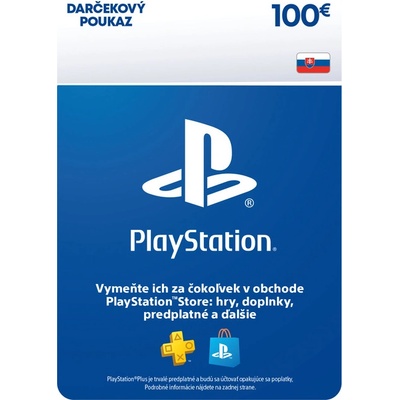 PlayStation Plus Extra dárková karta 100€ (12M členství) SK