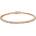 SAVICKI Златна тенис гривна, 585, бели сапфири 1.480К, 2.3mm. 17cm