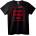 NOONEBRAND Тениска Lovers Gonna Love - 2XL, Black