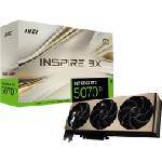 MSI GeForce RTX 5070 Ti INSPIRE 3X OC PLUS 16GB GDDR7 256bit Видео карти