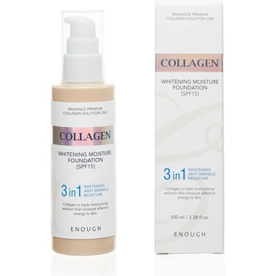 Enough Овлажняващ фон дьо тен с колаген и SPF 15 нюанс 13 Enough