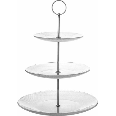 Orion Stojan na servírování sklo/kov 3 patra – Hledejceny.cz