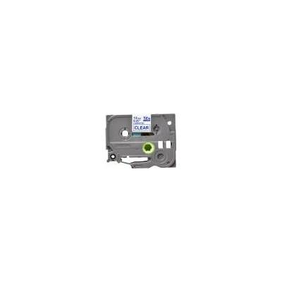 PRINTLINE kompatibilní páska s Brother TZE-133, TZ-133 12mm, modrý tisk/průsvitný podklad PLTB30, TZE133