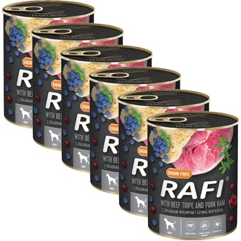 RAFI Adult GF Пате с говежди тръбички и свински шунка 6 x 800 г