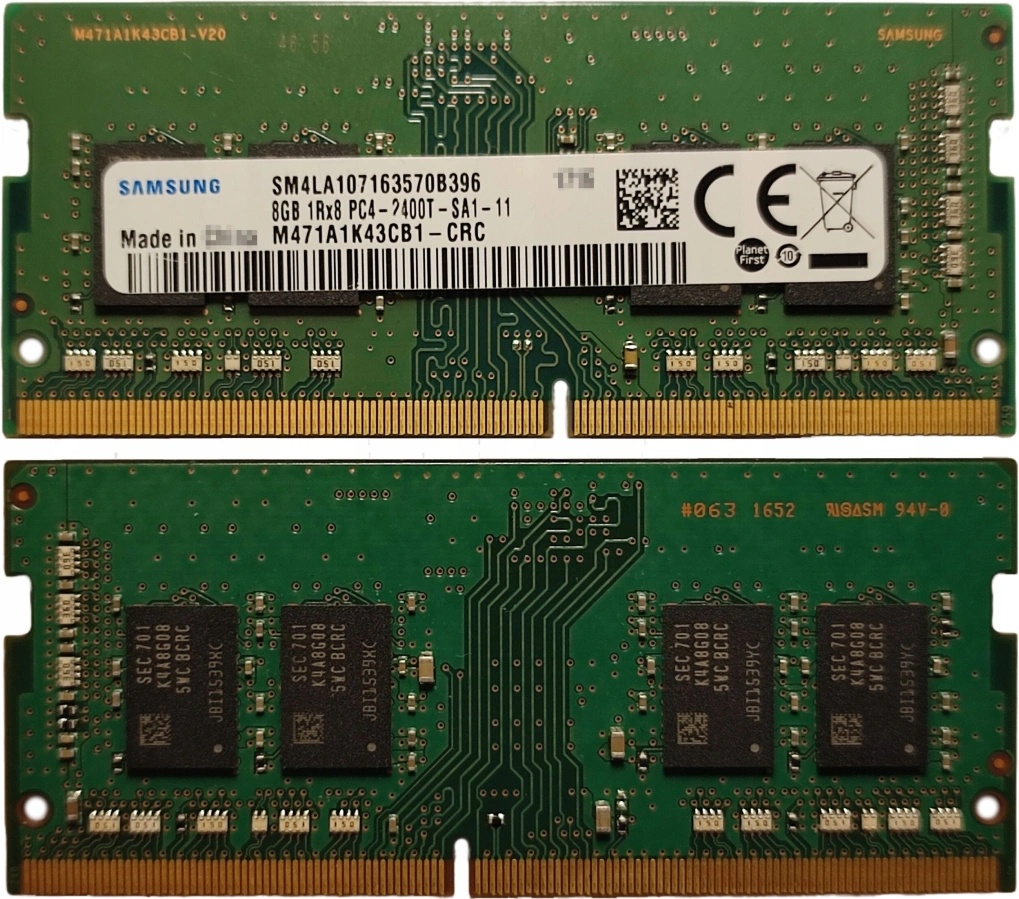 Samsung DDR4 8GB 2400MHz CL17 M471A1K43CB1-CRC od 127 € - Heureka.sk Samsung DDR4 8GB 2400MHz CL17 M471A1K43CB1-CRC od 127 € - Heureka.sk