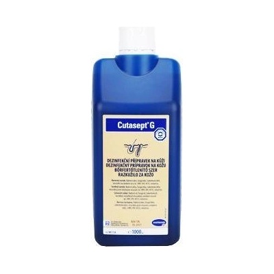 Cutasept G farebný alkoholový dezinfekčný prípravok na kožu 1000 ml