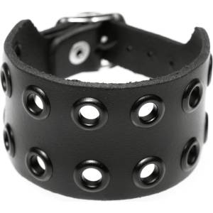 Black & metal гривна Пръстен - Черен - bwz-697