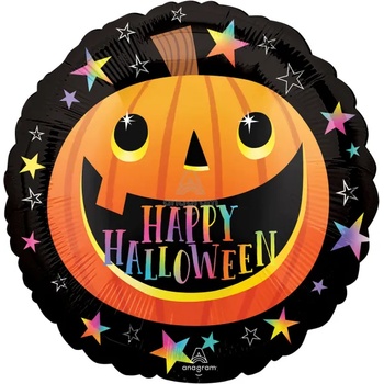 Image 1 of Amscan Балон от фолио Happy Halloween - Тиква
