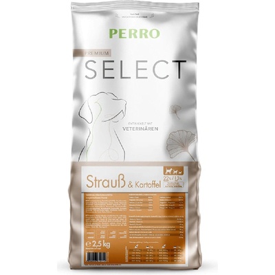 Perro Select GF Pštros & Zemiak 2,5 kg