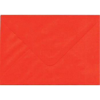 Barevná obálka C6 (162x114) červená