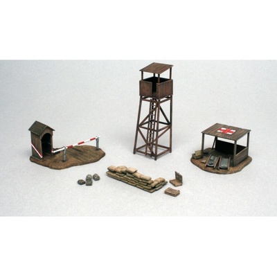 Italeri Model Kit budova 6130 BATTLEFIELD BUILDINGS 33-6130 1:72