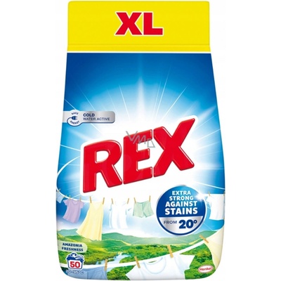 Rex Amazonia Freshness univerzální prací prášek 2,75 kg 50 PD