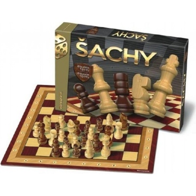 Šachy dřevěné společenská hra