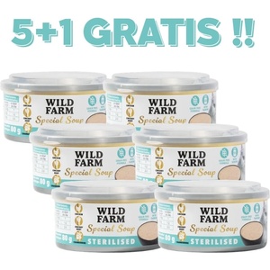 WILD FARM Special Soup 6x80г стерилизирана - ароматна супа - подпомага правилното хидратиране