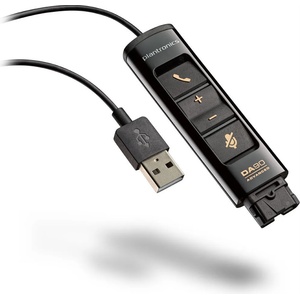 HP Plantronics DA90 USB - USB Адаптер с Аудио Процесор (201853-02)