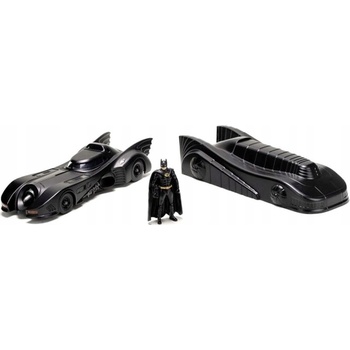 JADA Batman 1989 Batmobile + Batman 1:24