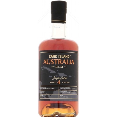 Cane Island Single Estate Australia 4y 43% 0,7 l (holá láhev)
