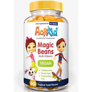 Image 1 of ActiKid Magic Beans Multi-Vitamin - Vegan, Tropical Twist, 60 Beans