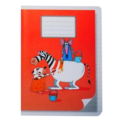 Тетрадка, a5, широки редове, офсетова хартия, мека корица, 20 листа (А5 20Л.ШИР. РЕДОВЕ)