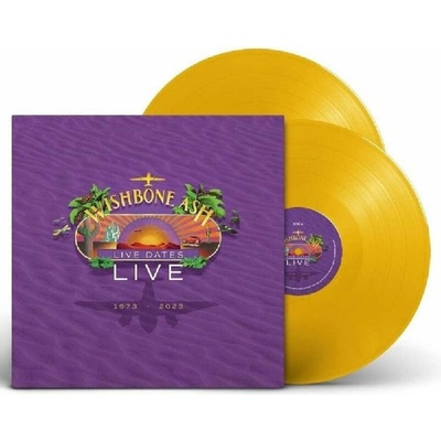 WISHBONE ASH - LIVE DATES LIVE YELLOW LT CD