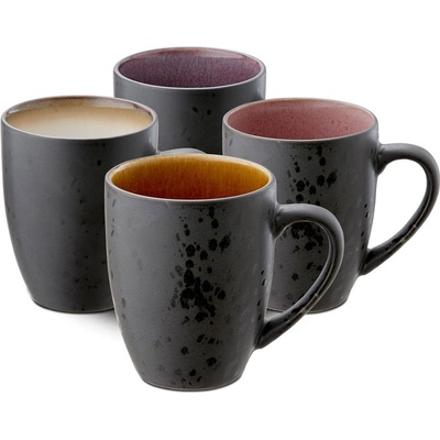 Bitz Черни керамични чаши в комплект от 4 бр. 300 ml Gastro Black/Mix - Bitz (821236)