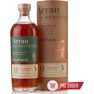 Arran Small Batch Bulgaria The Tightrope 13 YO Port Cask - малцово шотландско уиски 700ml