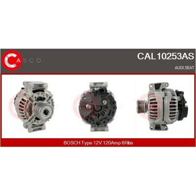 ALTERNATOR 12V 120A CAL10253AS
