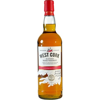 West Cork Whiskey Burbon Cask 40% 0,7 l (čistá fľaša)