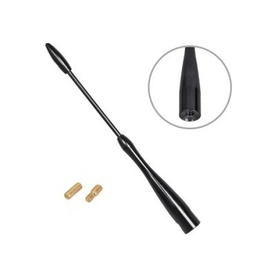Anténny prút - 16 cm s nadstavcami M5 + M6