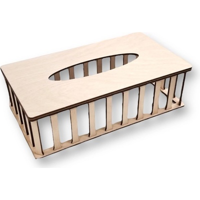 Dřevěný svět online Konstrukce pro vyplétaný kapesníkovník 25 x 14 cm výška 7 cm – Zboží Dáma
