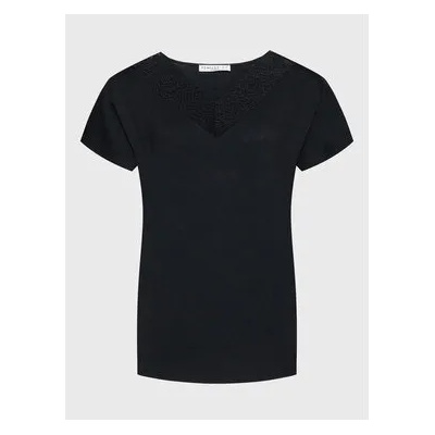 Femilet by Chantelle Тениска на пижама Jazz FNA550 Черен Regular Fit (Jazz FNA550)