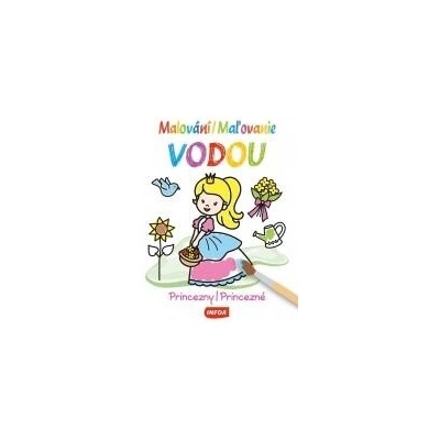 Maľovanie vodou Princezné kolektív