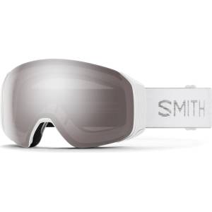 SMITH Ски маска Smith I/O Mag S ChromaPop Mirror S3 + S1 Ski goggles - White Chunky Knit / Sun Platinum Mirror + Blue (417-5348-0311)